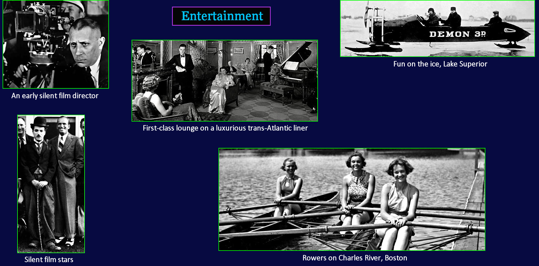 Silent films, 1920s
